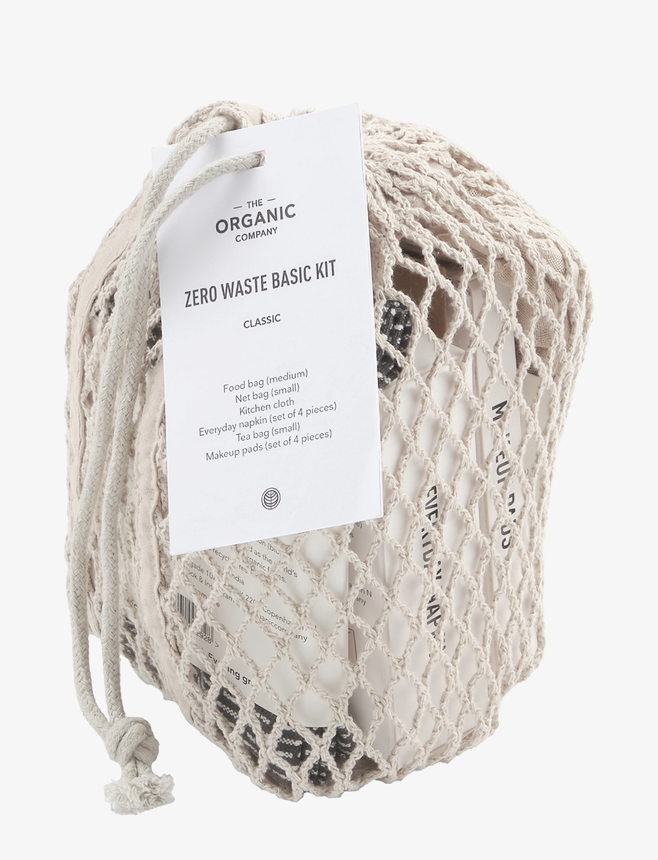 The Organic Company - ZERO Waste Basic Kit - linased ja puuvillased salvrätikud - 954 classic set color mix - 2