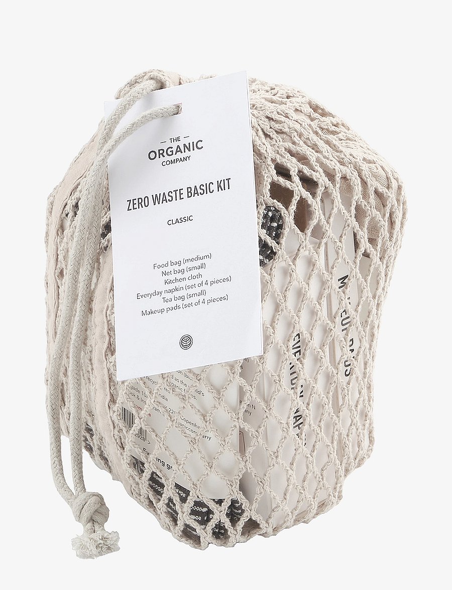 The Organic Company - ZERO Waste Basic Kit - linased ja puuvillased salvrätikud - 954 classic set color mix - 2