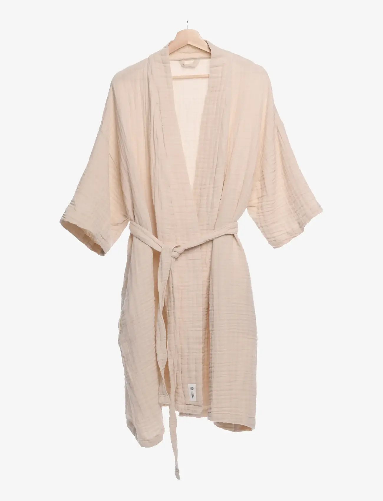 The Organic Company - FINE Bathrobe - nach preis einkaufen - stone - 0