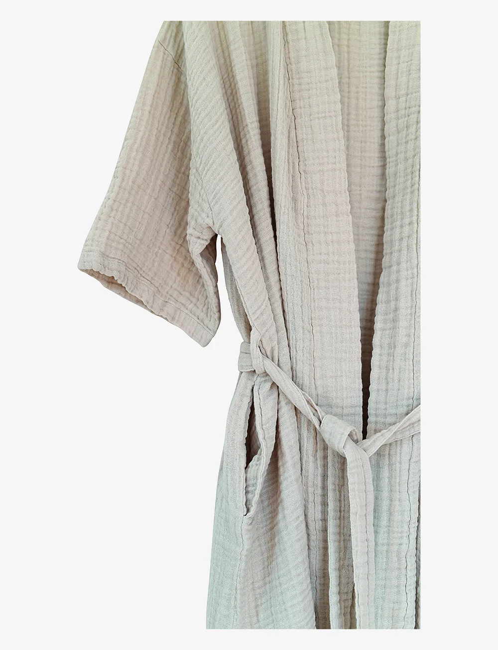 The Organic Company - FINE Bathrobe - badausstattung - stone - 1