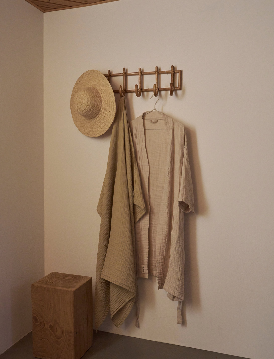 The Organic Company - FINE Bathrobe - badausstattung - stone - 3