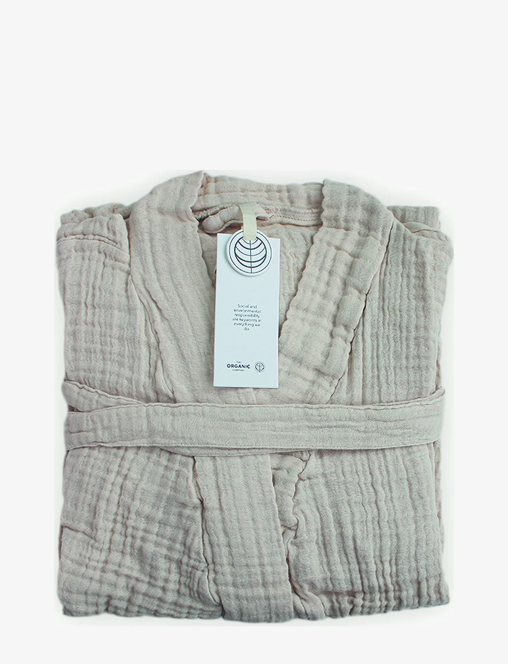 The Organic Company - FINE Bathrobe - badausstattung - stone - 2