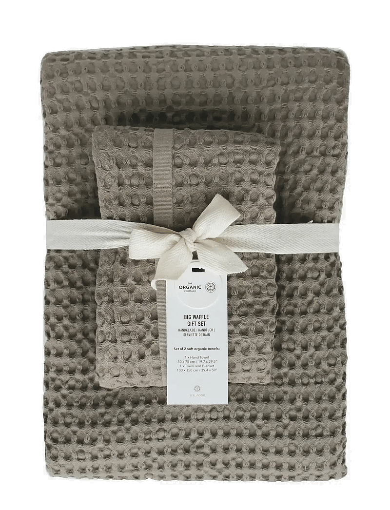 The Organic Company - Big Waffle Gift Set - clay - 0