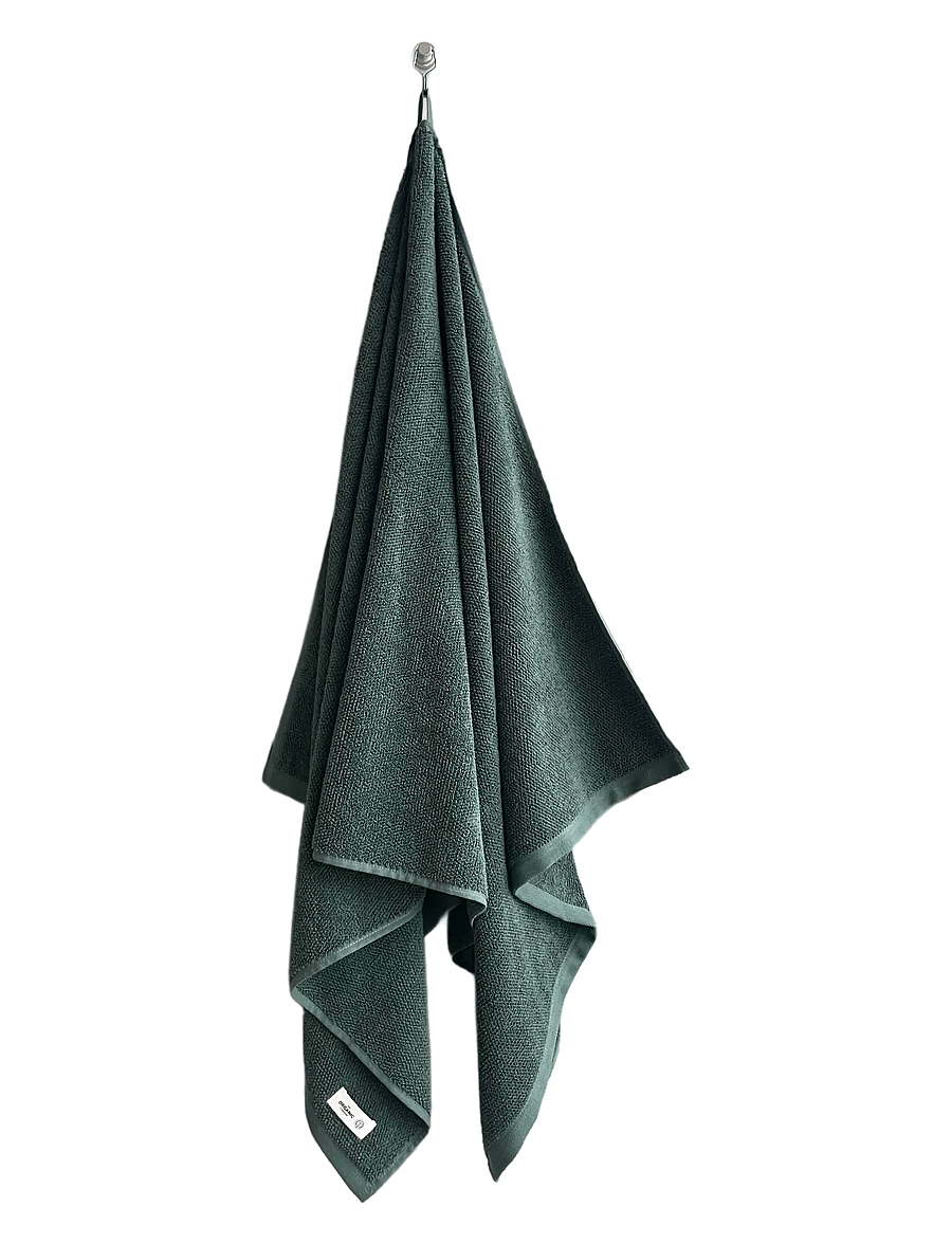 The Organic Company - MILD Bath towel - käterätikud ja saunalinad - 400 dark green - 1