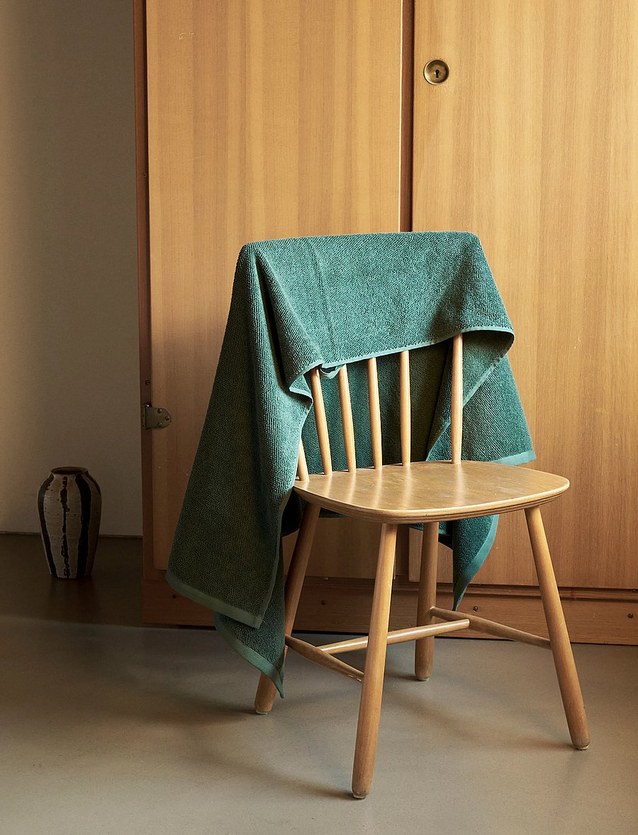 The Organic Company - MILD Bath towel - käterätikud ja saunalinad - 400 dark green - 0
