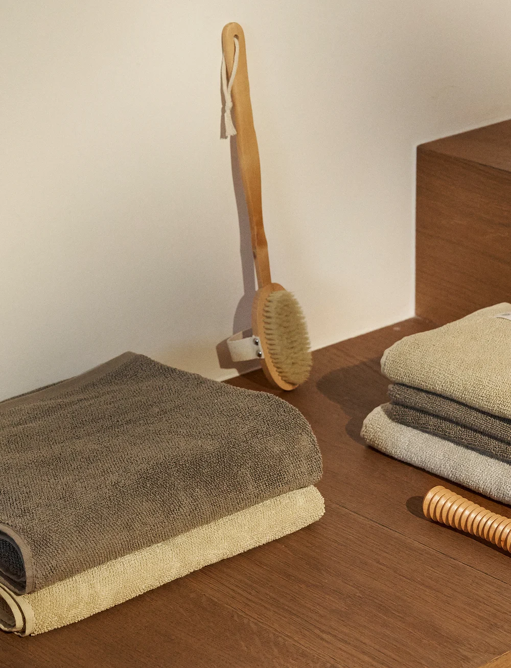 The Organic Company - MILD Bath towel - badehåndklæder - clay - 2