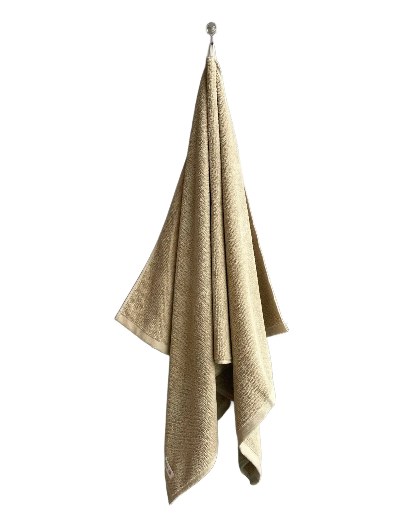The Organic Company MILD Bath towel - Baderomstekstiler - PALE HONEY / green