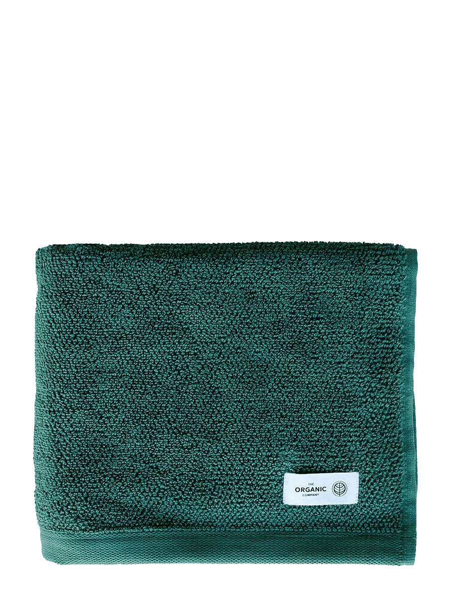 The Organic Company - MILD Hand towel - bathroom accessories - 400 dark green - 1