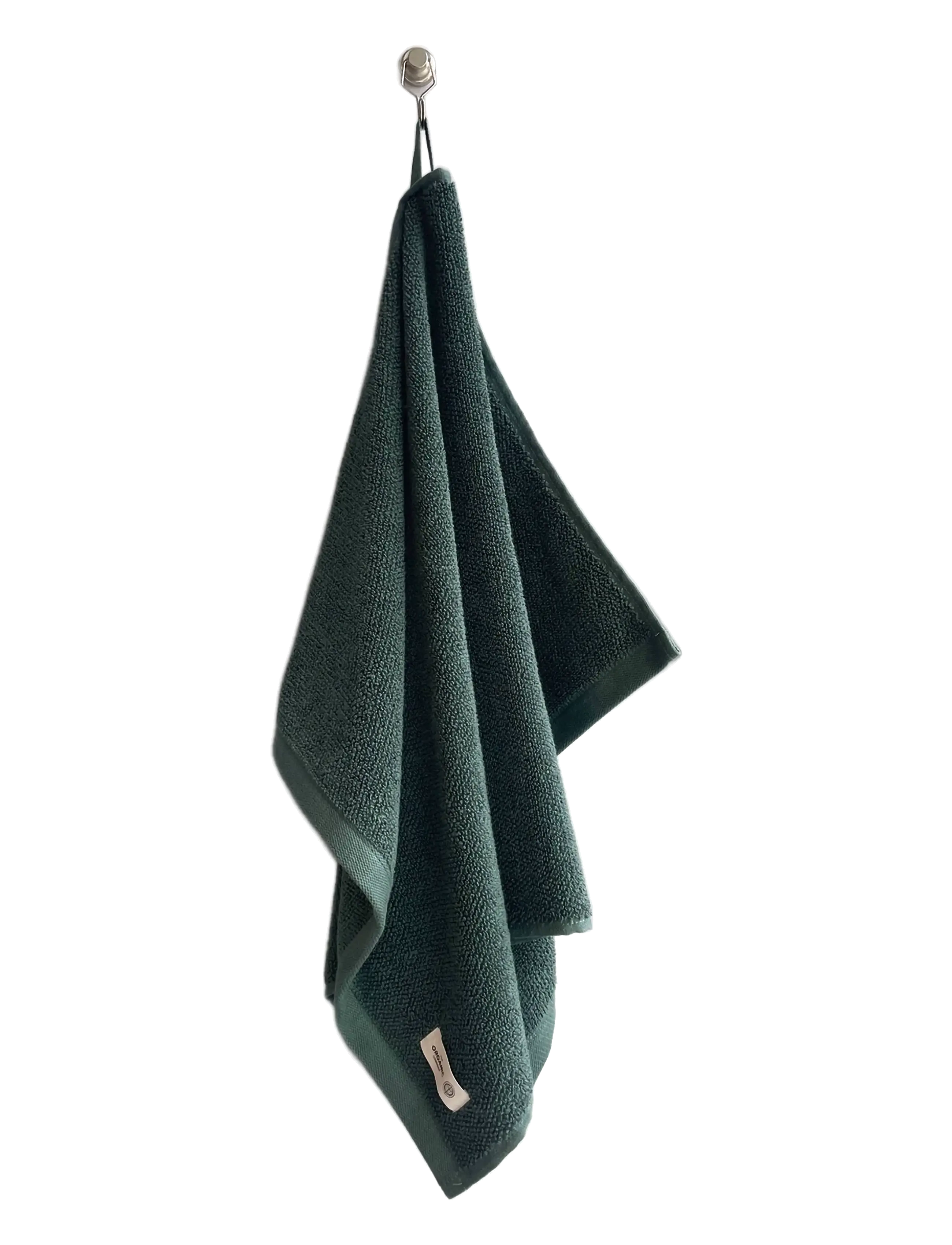The Organic Company - MILD Hand towel - bathroom accessories - 400 dark green - 2
