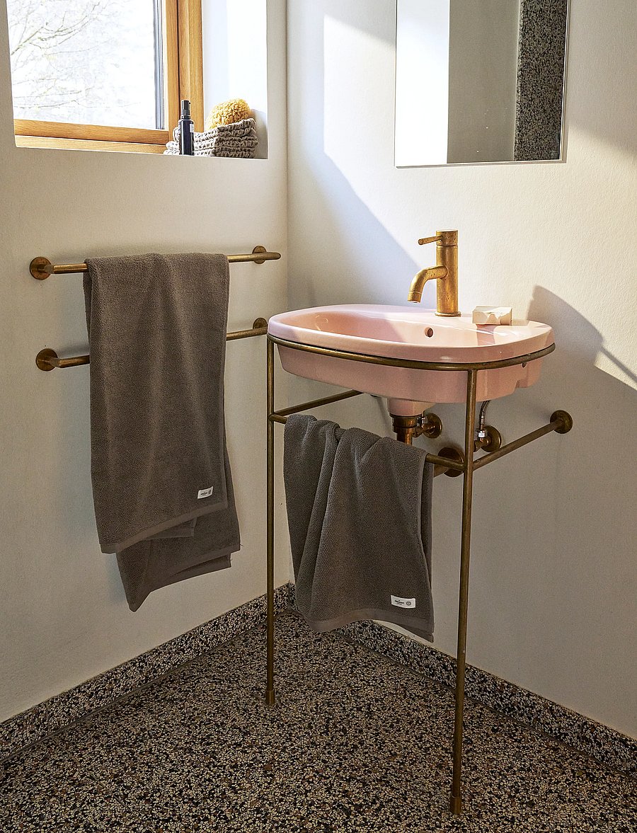 The Organic Company - MILD Hand towel - handtücher & badetücher - clay - 3