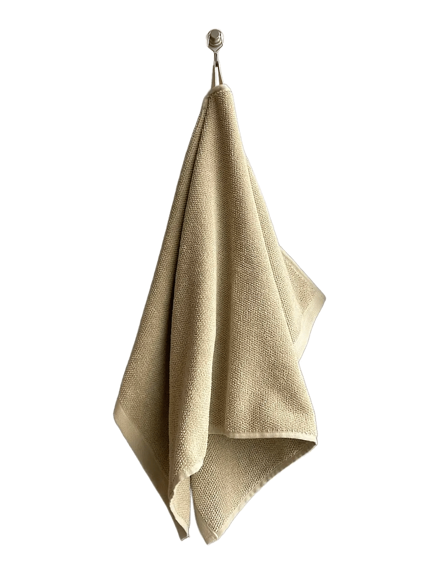 The Organic Company - MILD Hand towel - handtücher & badetücher - pale honey - 1