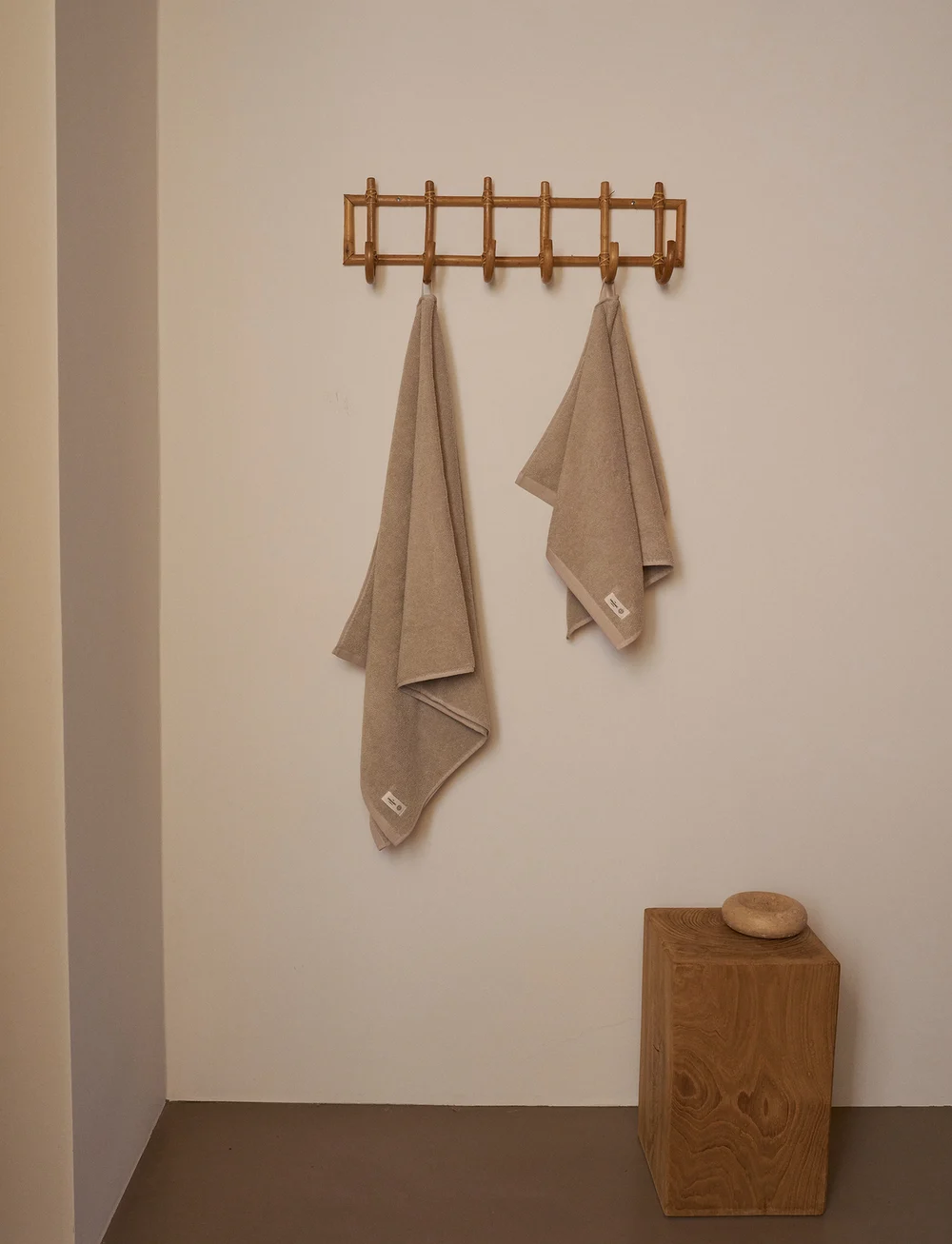 The Organic Company - MILD gift set (1+1) - vaskeklude - 202 stone - 2