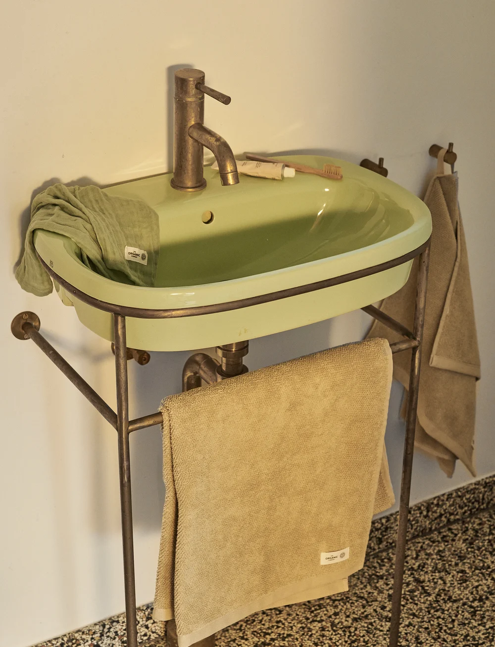 The Organic Company - MILD gift set (1+1) - vaskeklude - 202 stone - 4