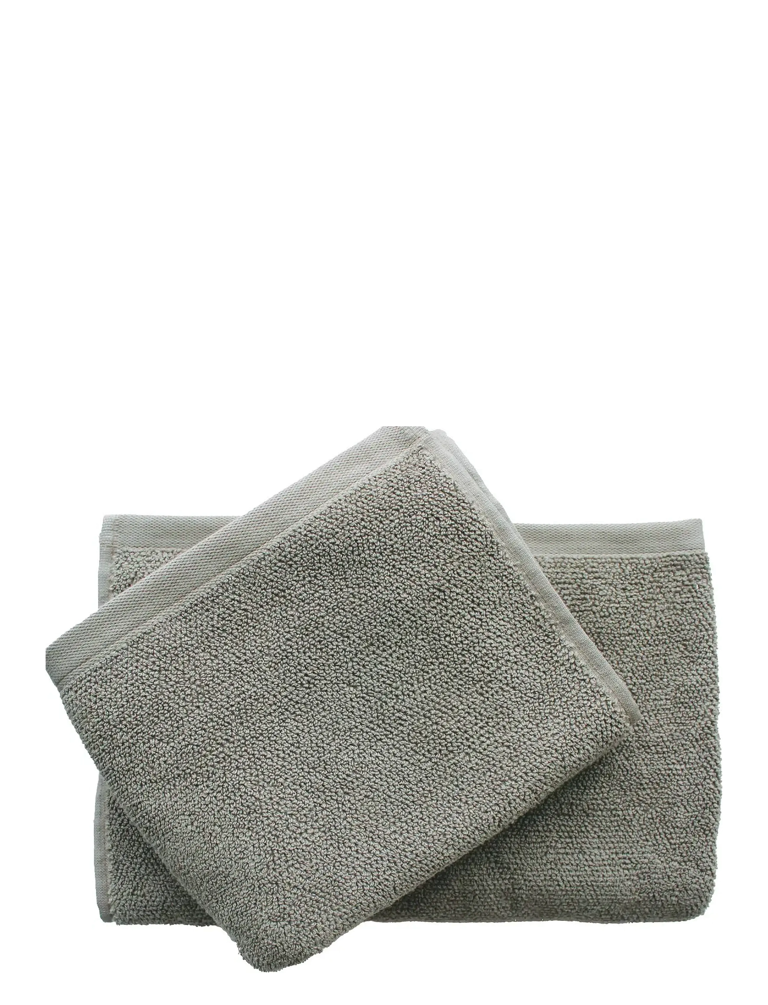 The Organic Company - MILD gift set (1+1) - ansiktshåndklær - 225 clay - 1