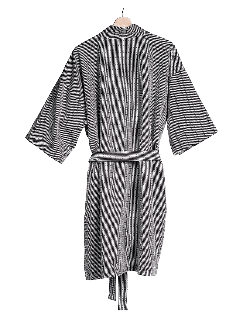 The Organic Company - Wellness Bathrobe - nach preis einkaufen - 111 evening grey - 1