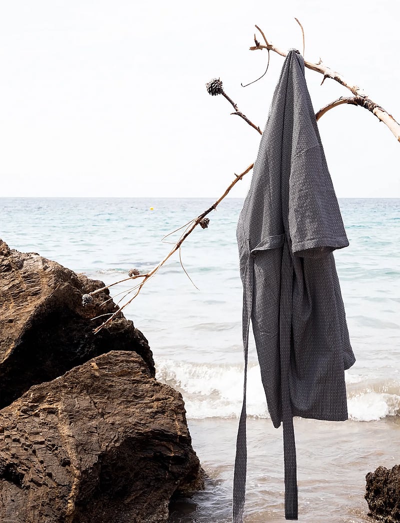 The Organic Company - Wellness Bathrobe - achat par prix - 111 evening grey - 3