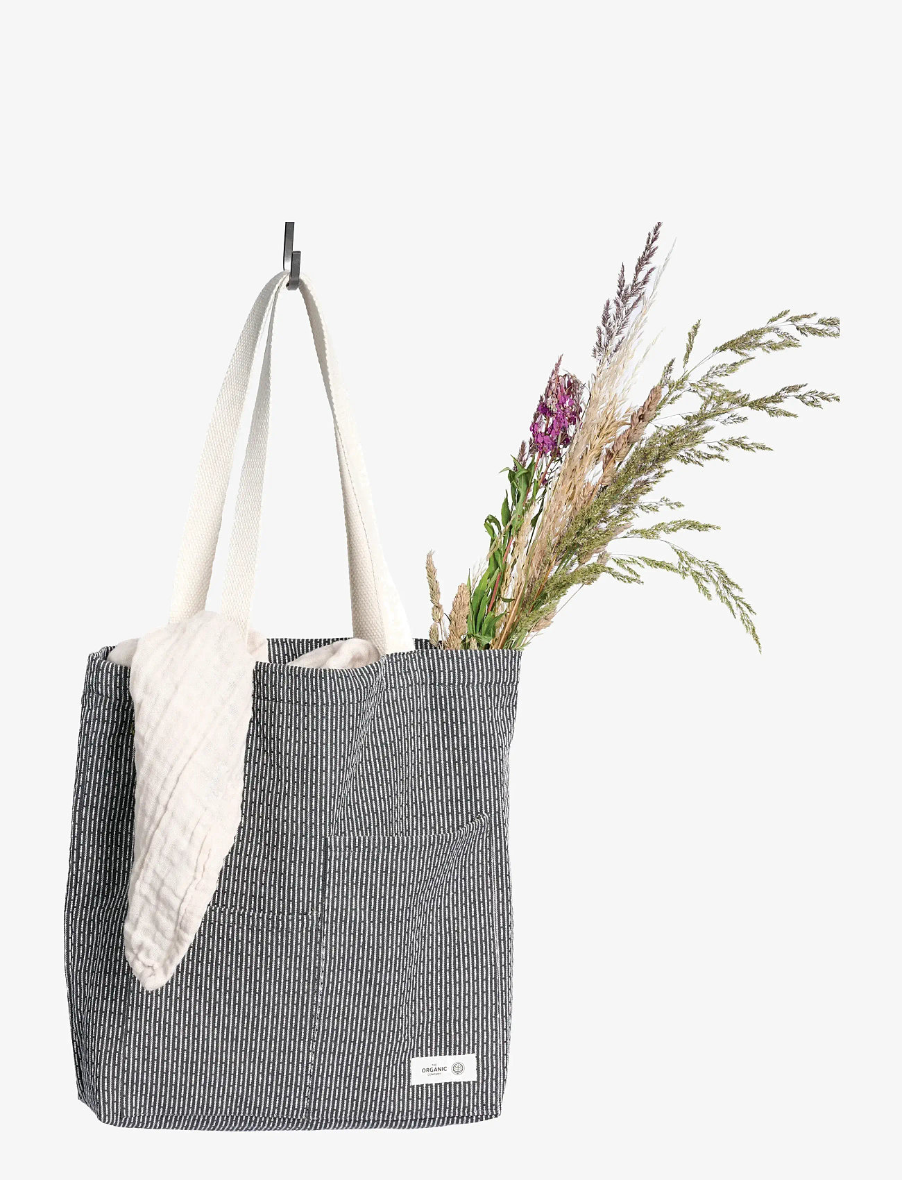 The Organic Company - Piqué Tote Bag - tote bags - 111 evening grey - 0