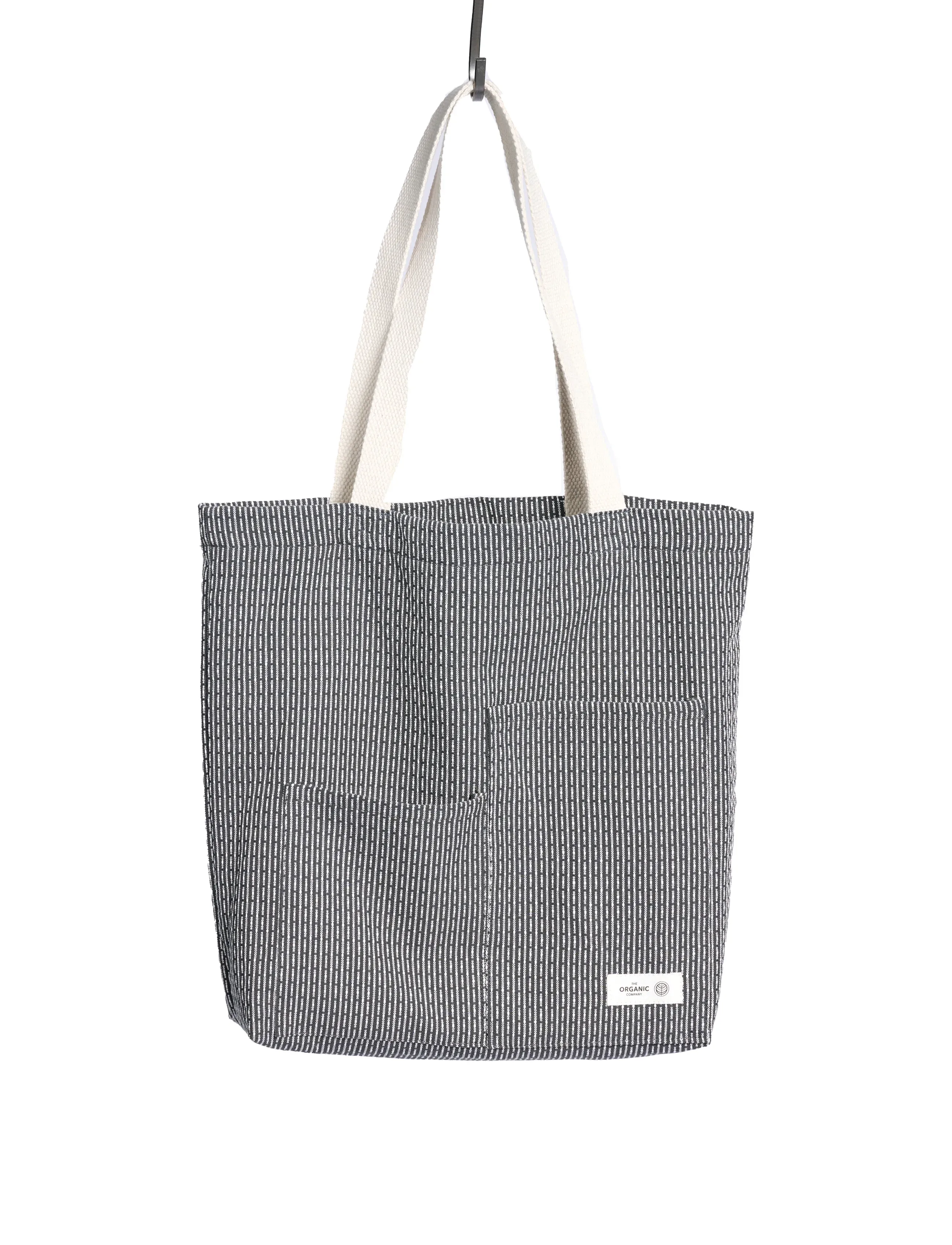 The Organic Company - Piqué Tote Bag - sacs en toile - 111 evening grey - 3