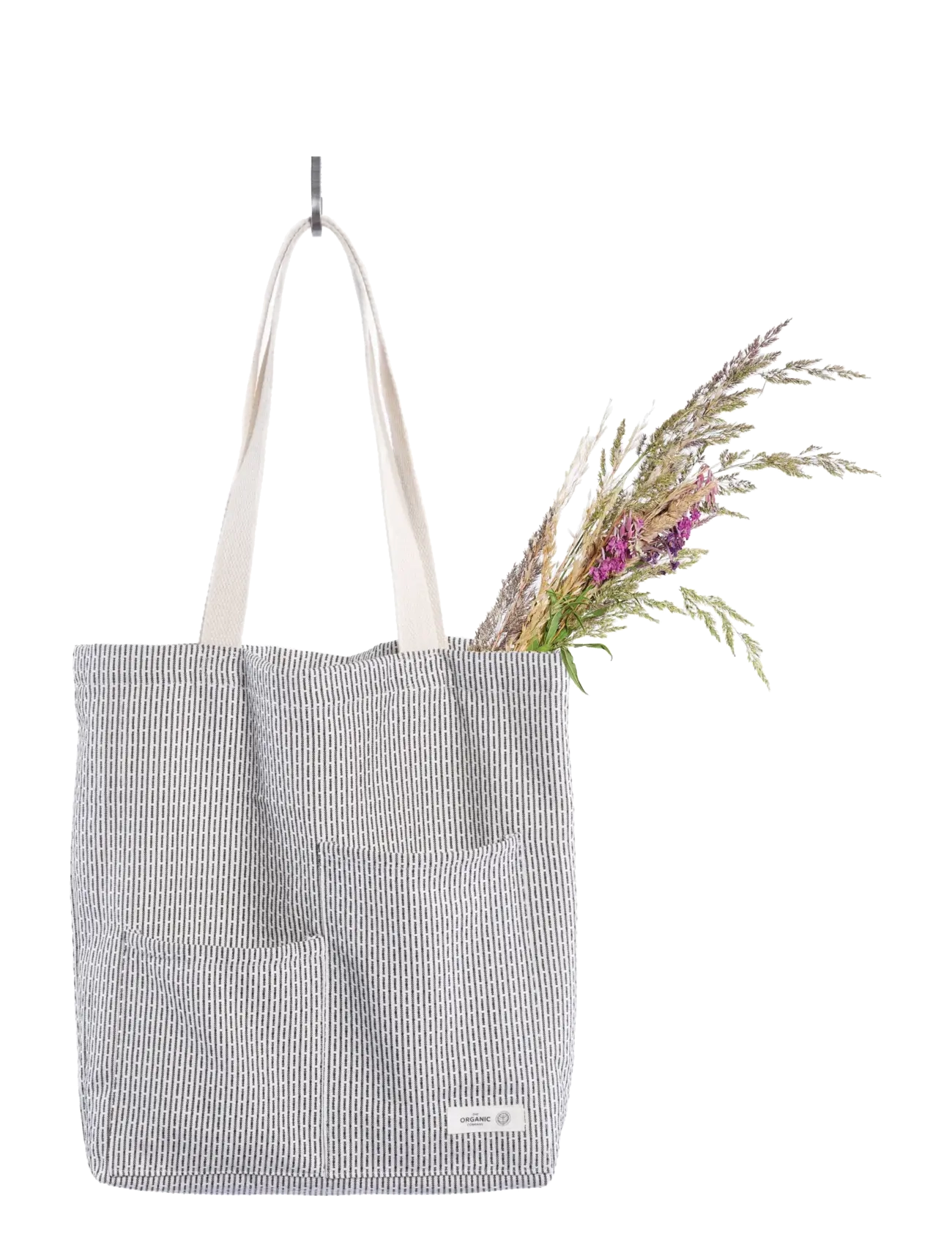 The Organic Company Piqué Tote Bag, 30X 35 cm, Bags, Grau - Totes, Frauen
