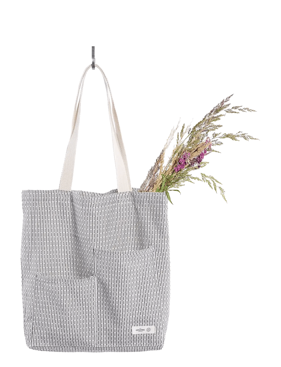 The Organic Company - Piqué Tote Bag - tote bags - 180 morning grey - 0