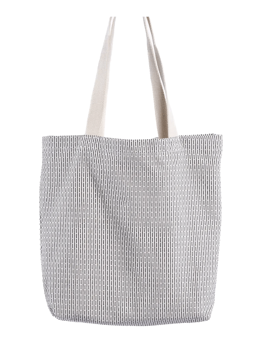 The Organic Company - Piqué Tote Bag - tote bags - 180 morning grey - 1
