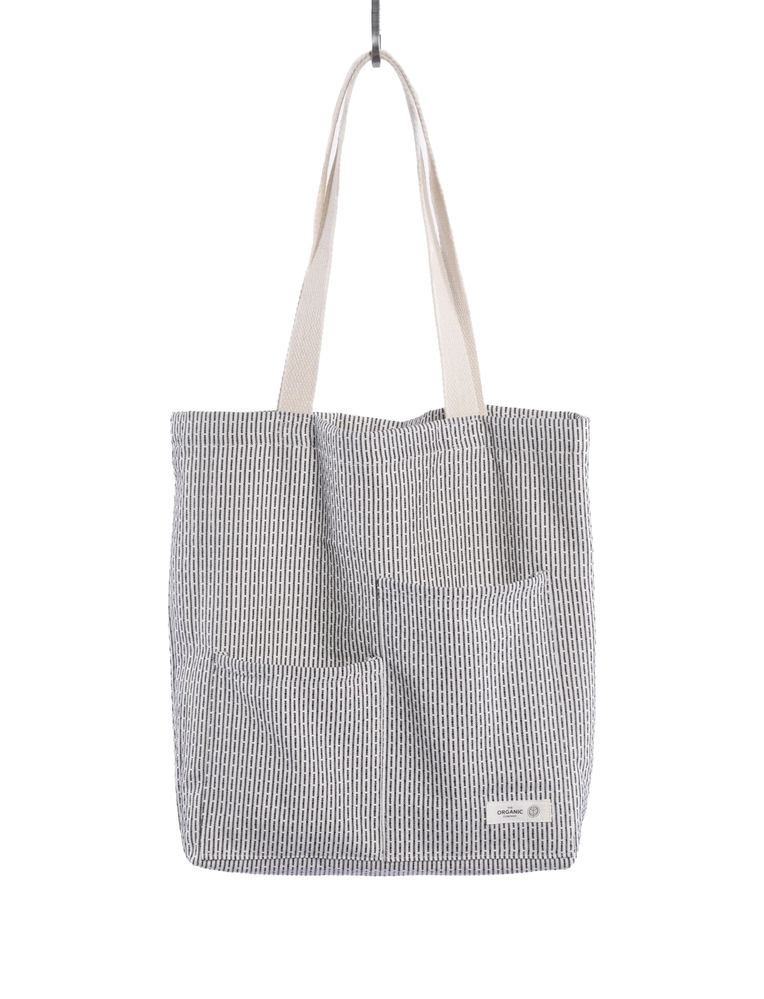 The Organic Company - Piqué Tote Bag - tote bags - 180 morning grey - 3