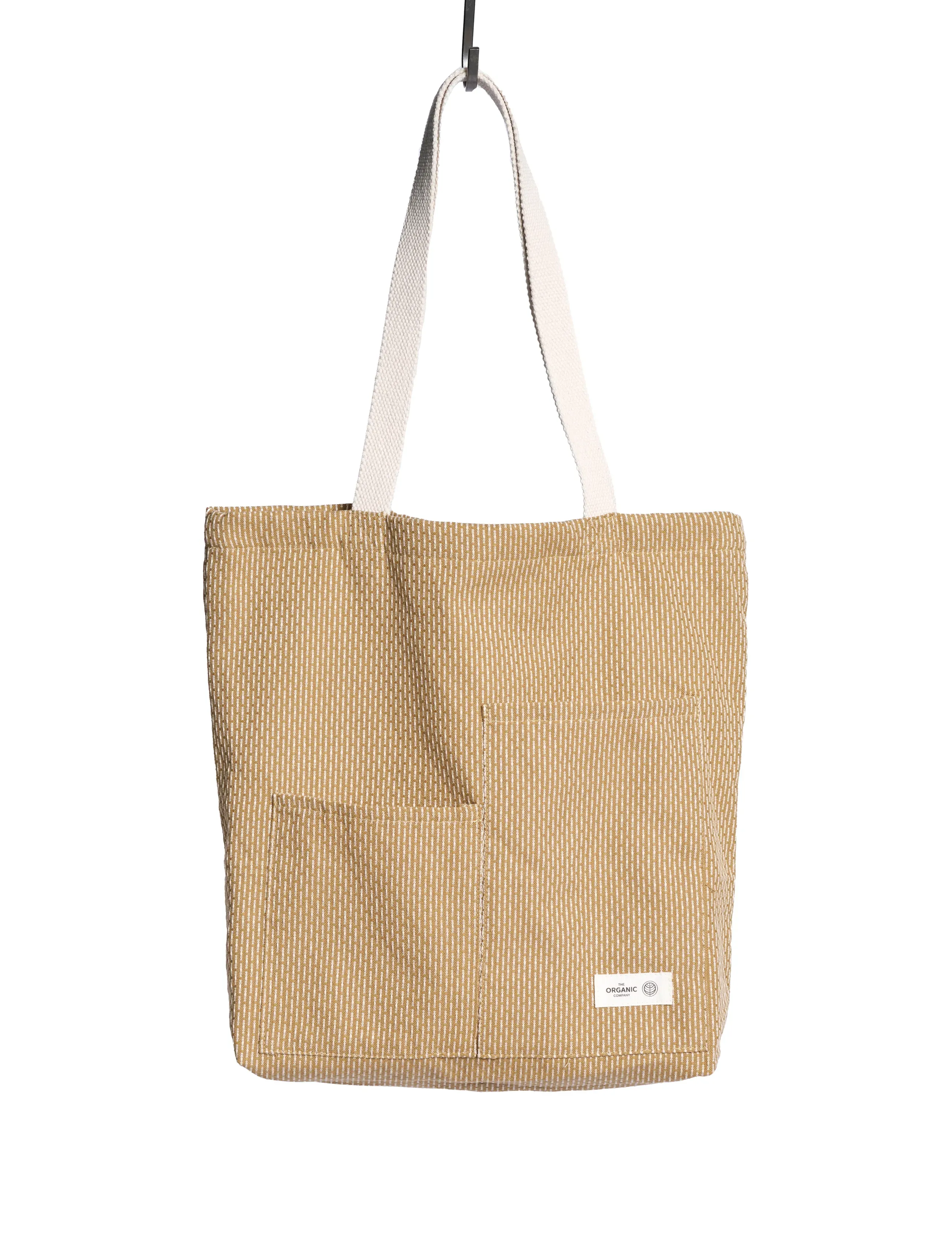 The Organic Company - Piqué Tote Bag - tote bags - 216 khaki stone - 4