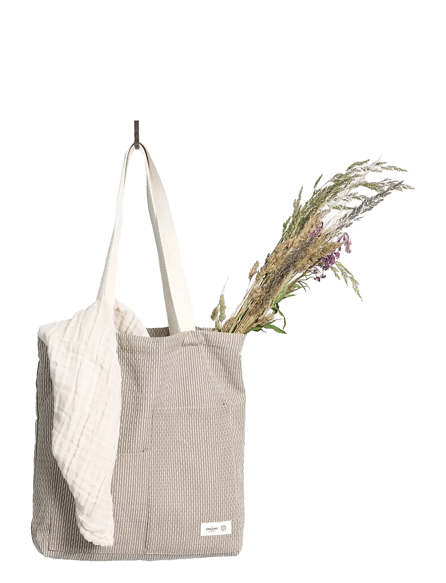 The Organic Company - Piqué Tote Bag - tote bags - 226 clay stone - 0