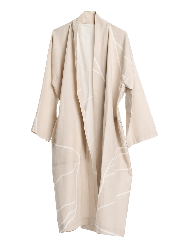 The Organic Company - RECONNECT Bathrobe - alltags-style - 202 stone - 1