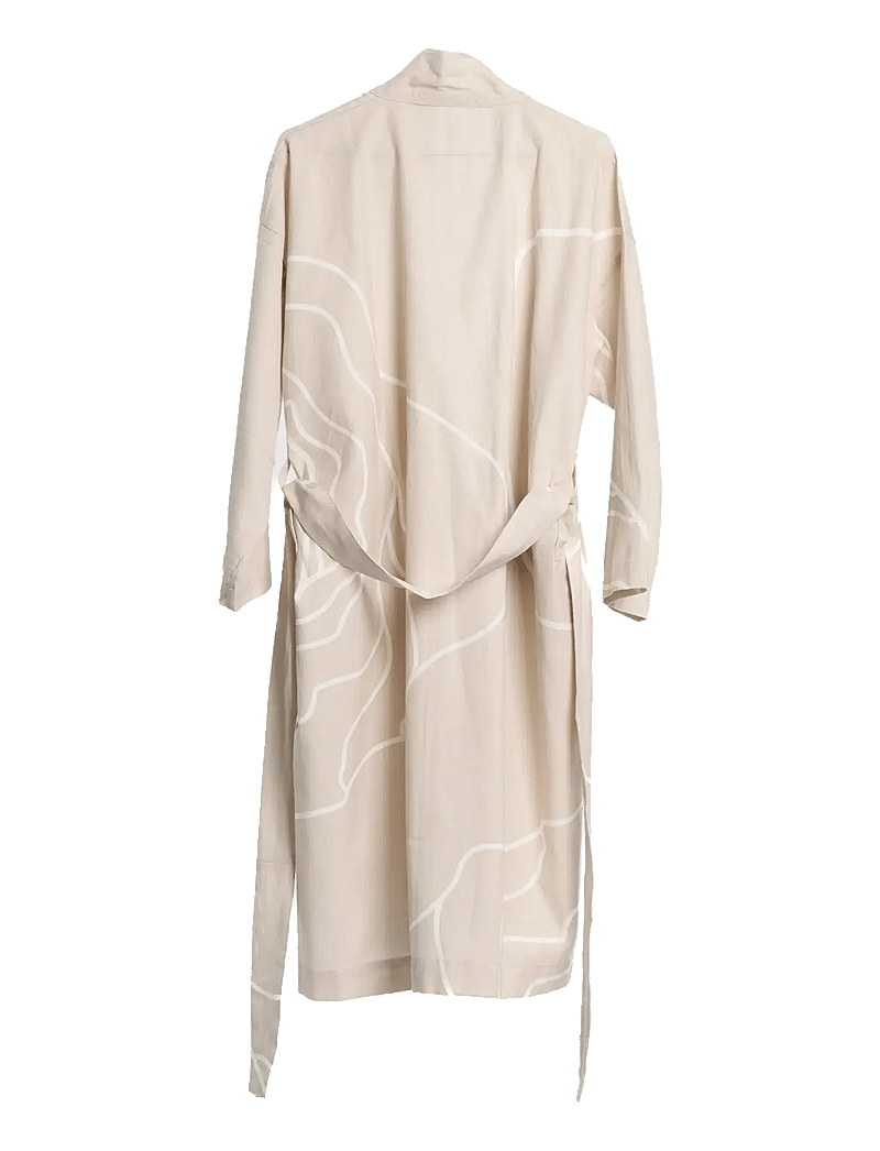 The Organic Company - RECONNECT Bathrobe - alltags-style - 202 stone - 2