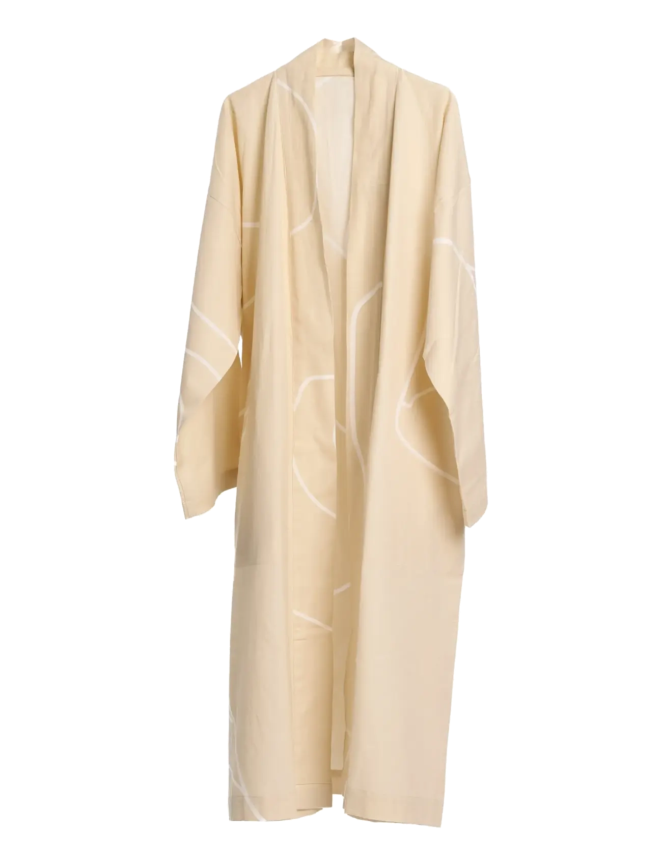 The Organic Company Reconnect Bathrobe, Morgenkåbe, Beige, Str: M/L