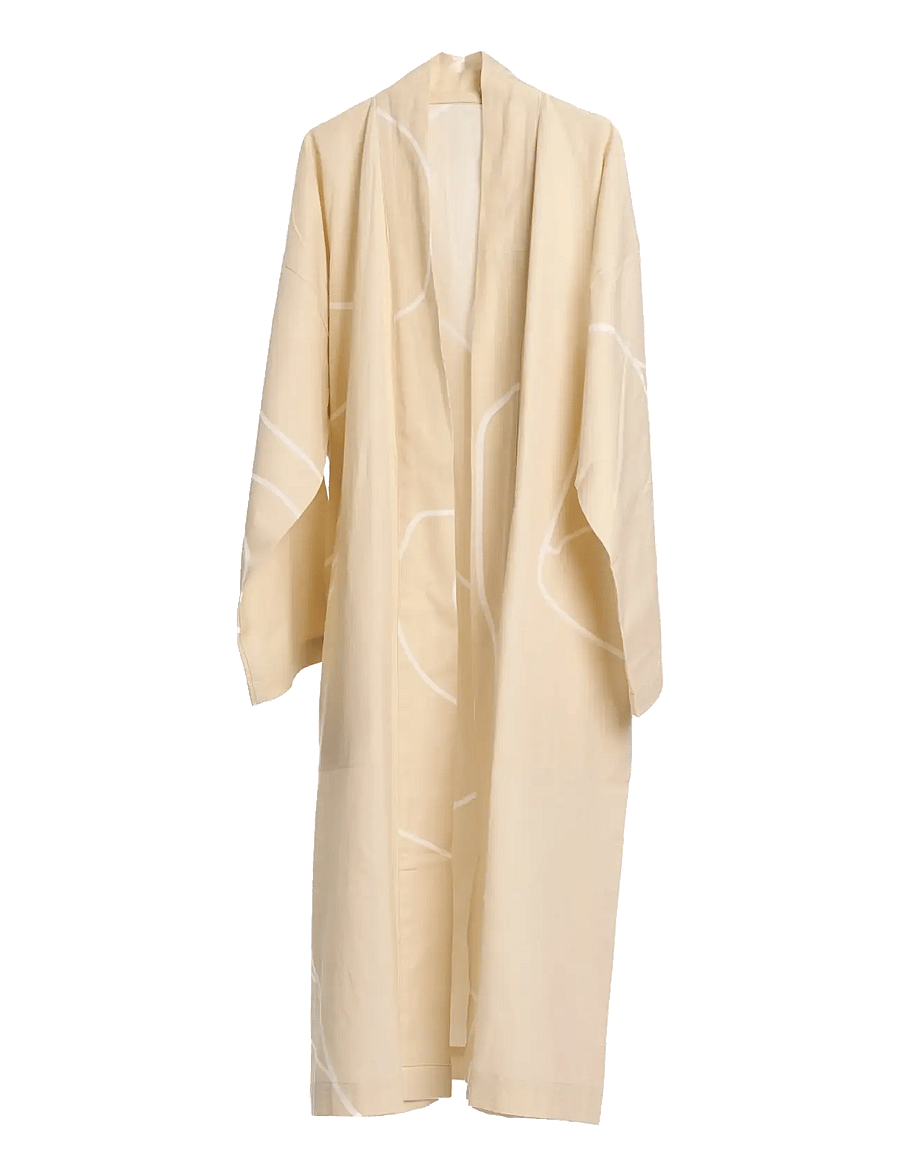 The Organic Company - RECONNECT Bathrobe - vardagsstil - 218 pale honey - 1