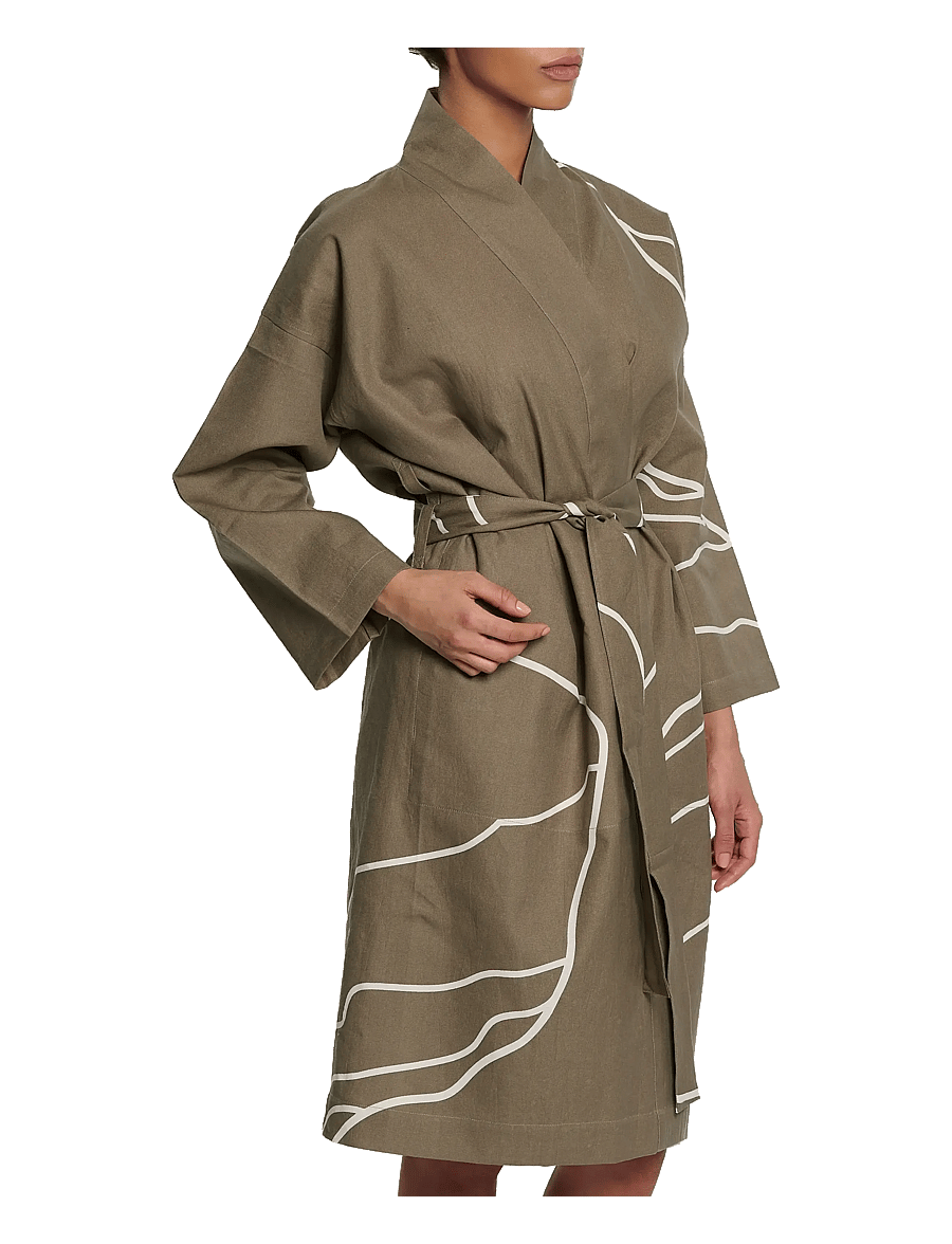 The Organic Company - RECONNECT Bathrobe - igapäevane stiil - 225 clay - 3