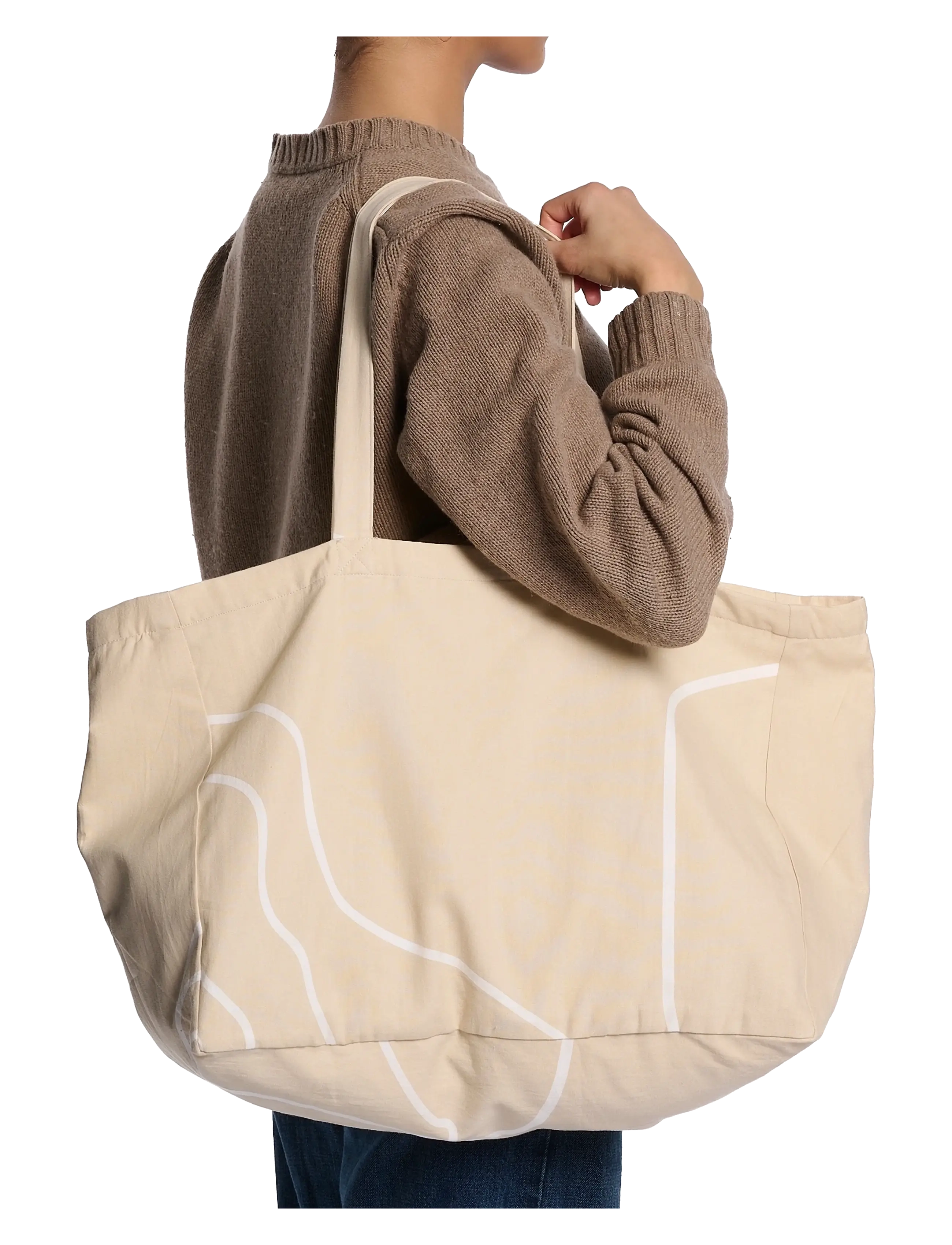 The Organic Company - RECONNECT Tote bag - tote bags - 218 pale honey - 3