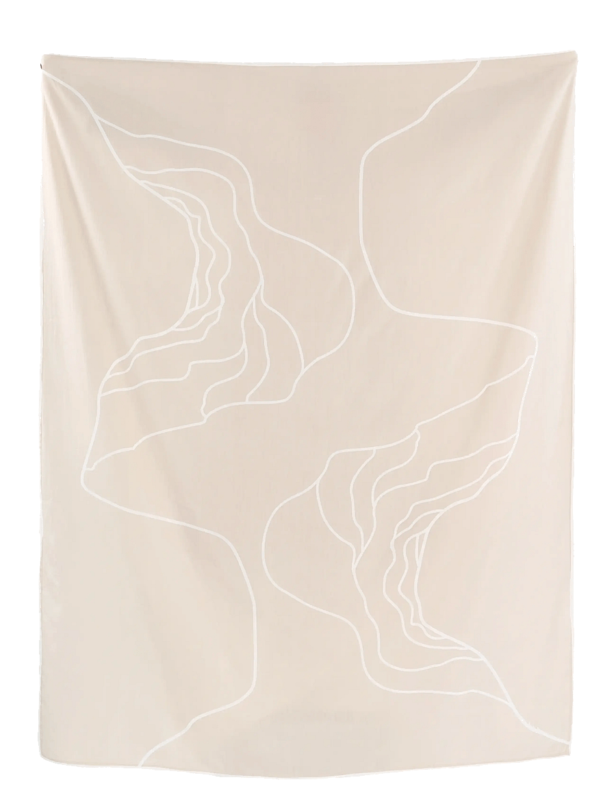 The Organic Company - RECONNECT Wrap - filtar & plädar - 202 stone - 1