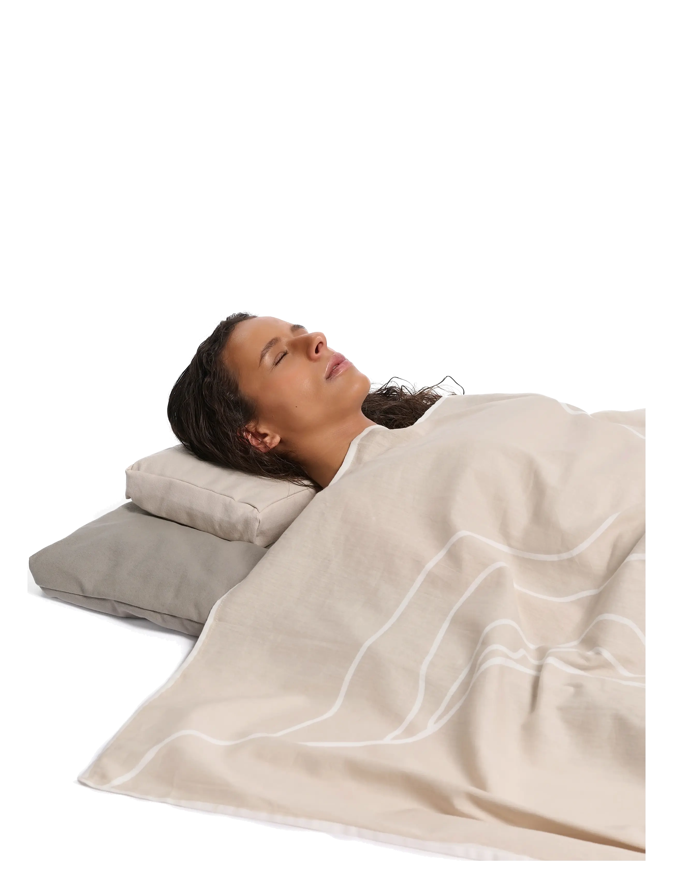 The Organic Company - RECONNECT Wrap - filtar & plädar - 202 stone - 3