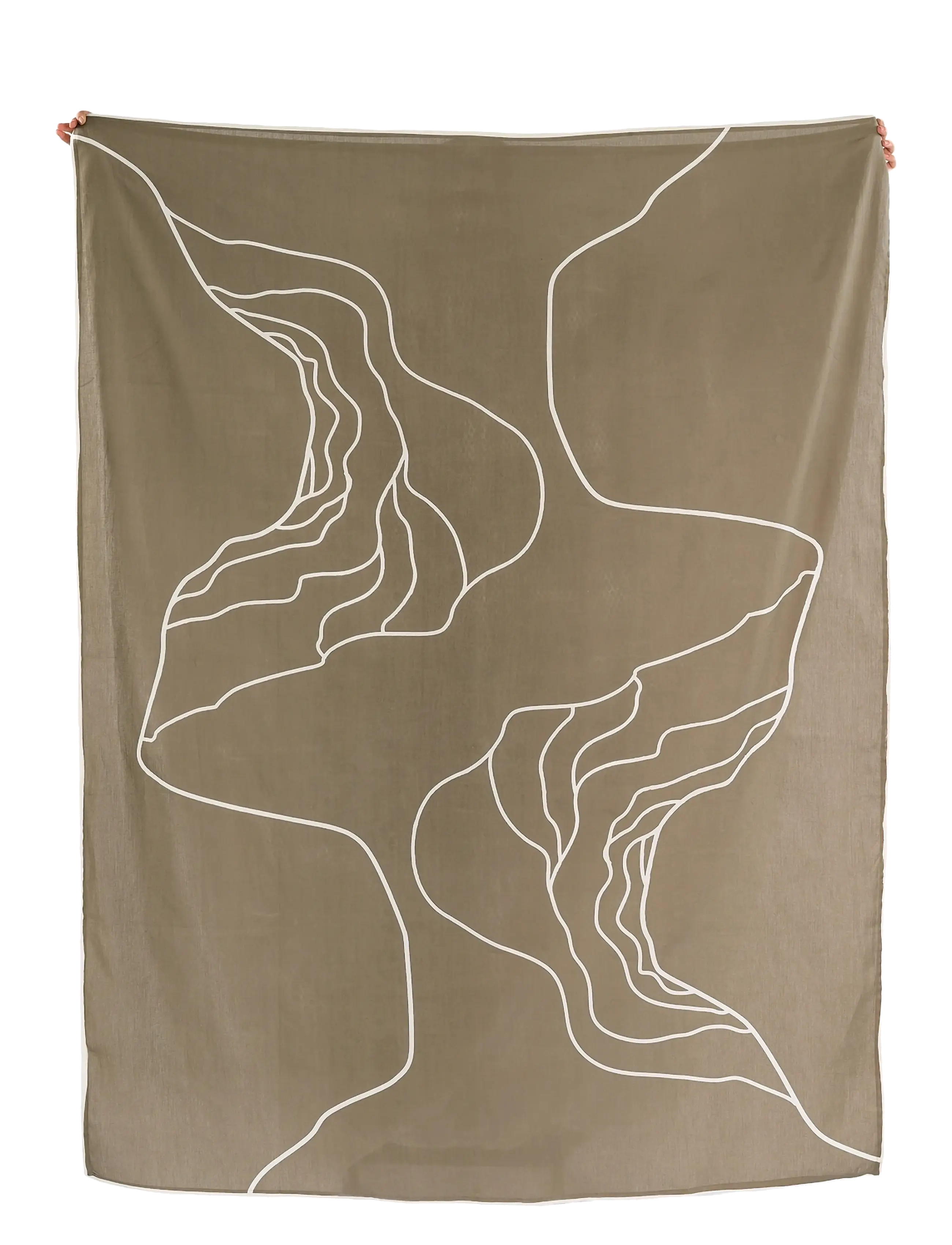 The Organic Company RECONNECT Wrap - Textiles - 225 CLAY / khaki/green