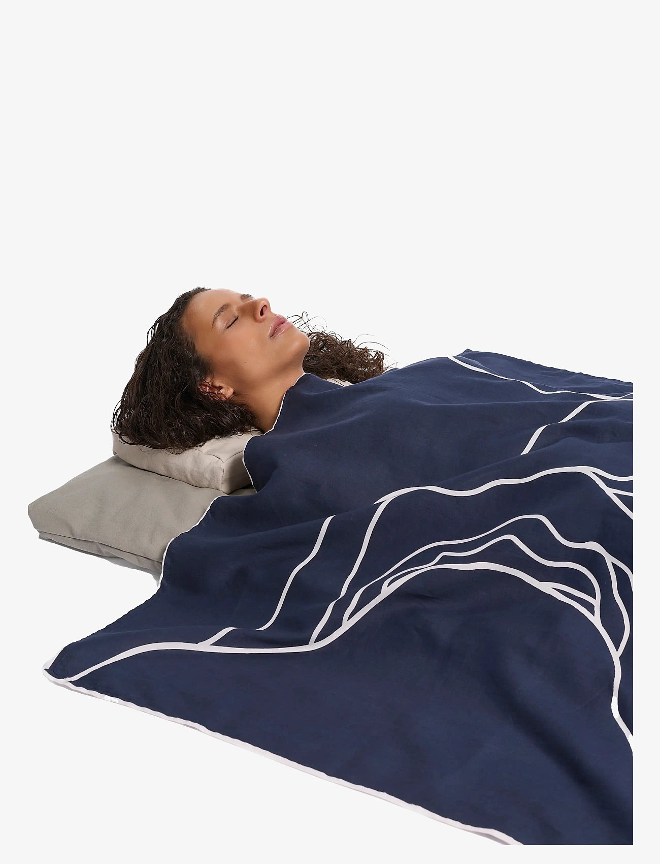 The Organic Company - RECONNECT Wrap - decken - 500 dark blue - 4