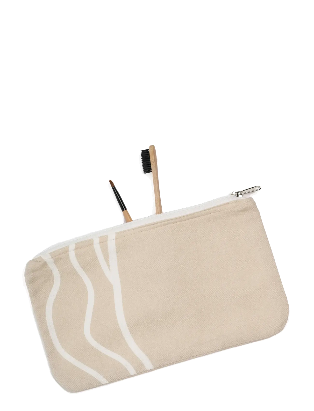 The Organic Company RECONNECT Cosmetic bag - Väskor - 202 STONE / beige