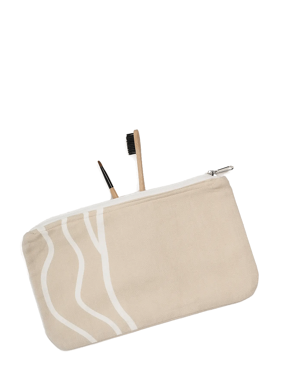 The Organic Company - RECONNECT Cosmetic bag - toilettasker - 202 stone - 1
