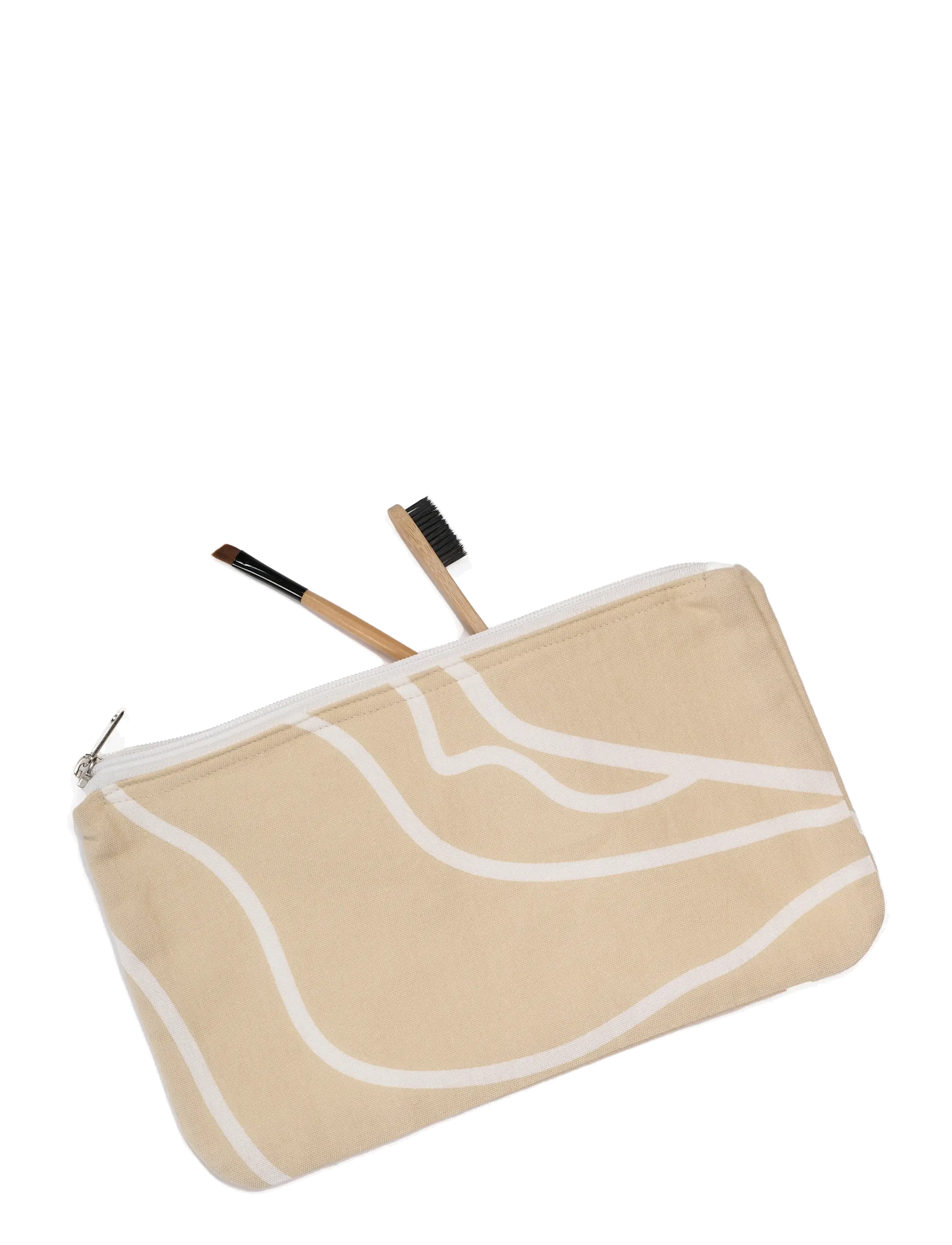 The Organic Company RECONNECT Cosmetic bag - Kosmetiktaschen - 218 PALE HONEY / beige