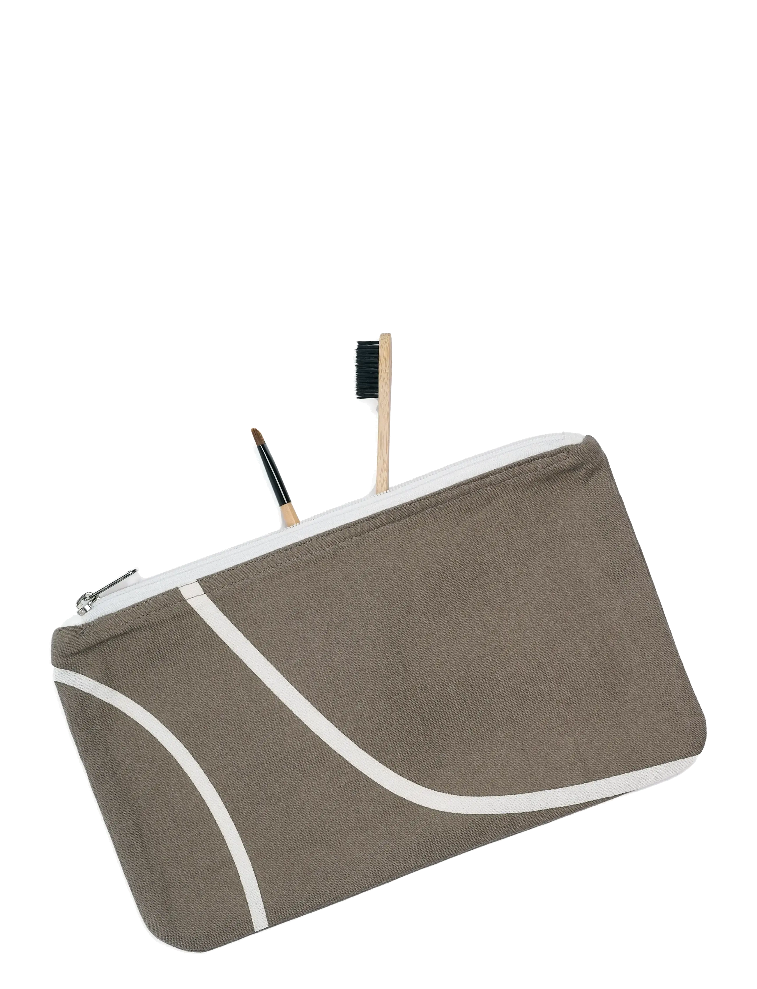The Organic Company RECONNECT Cosmetic bag - Kosmeetikakotid - 225 CLAY / brown