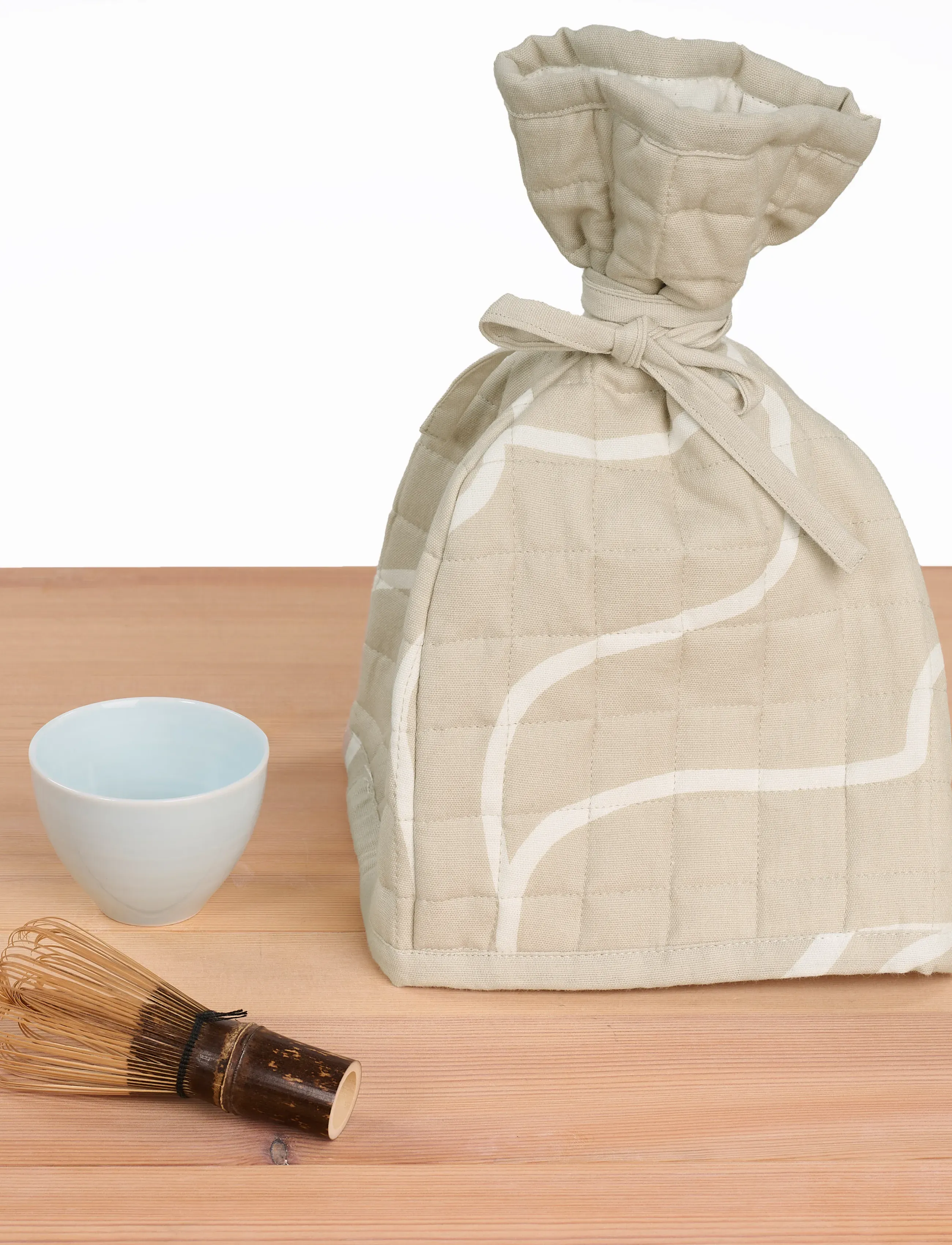 The Organic Company Reconnect Tea Cosy, 30X 18 cm, & Coffee Accessories, Beige - Filters Strainers, Homeware