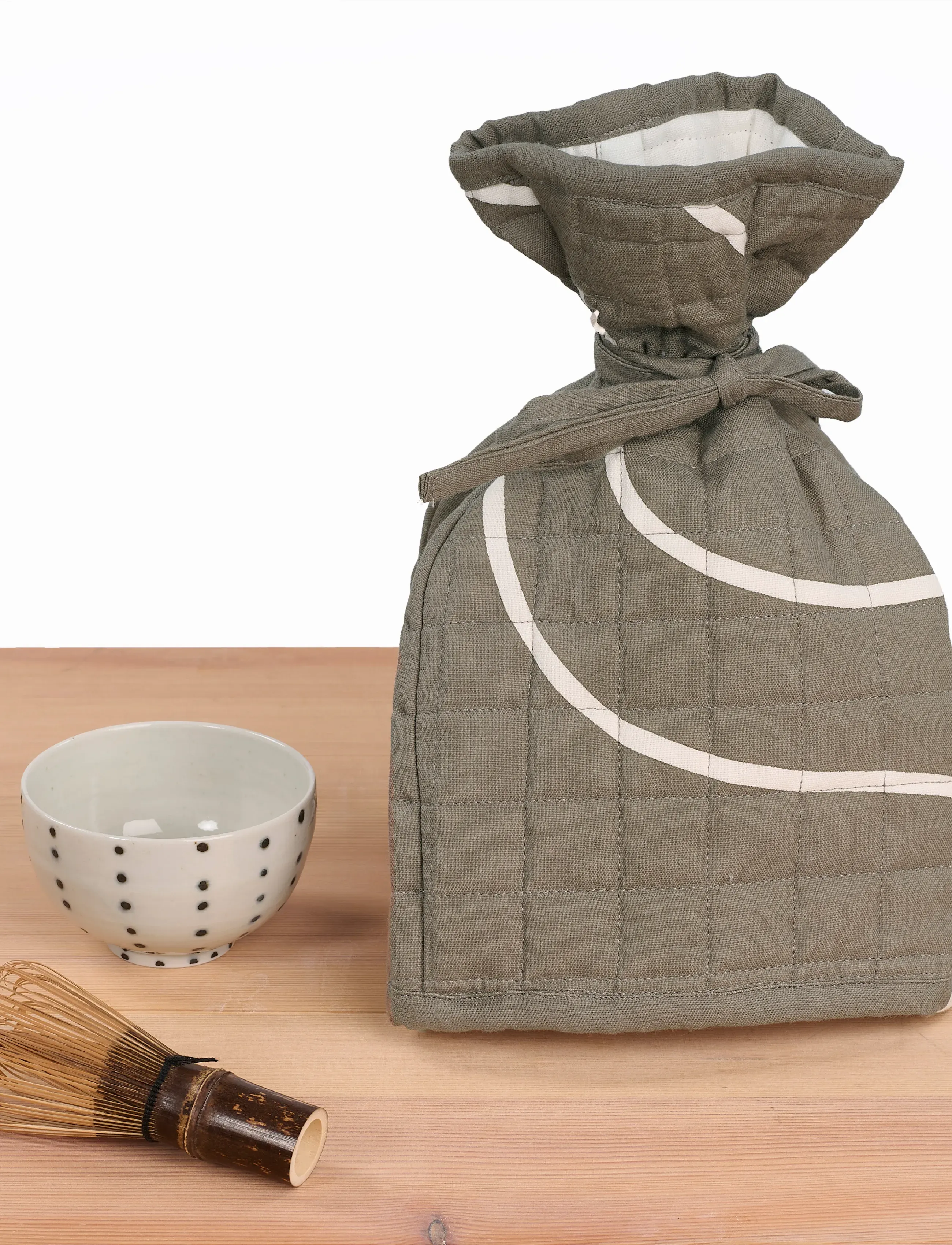 The Organic Company Reconnect Tea Cosy, 30X 18 cm, & Coffee Accessories, Khakigrün - Filters Strainers, Homeware