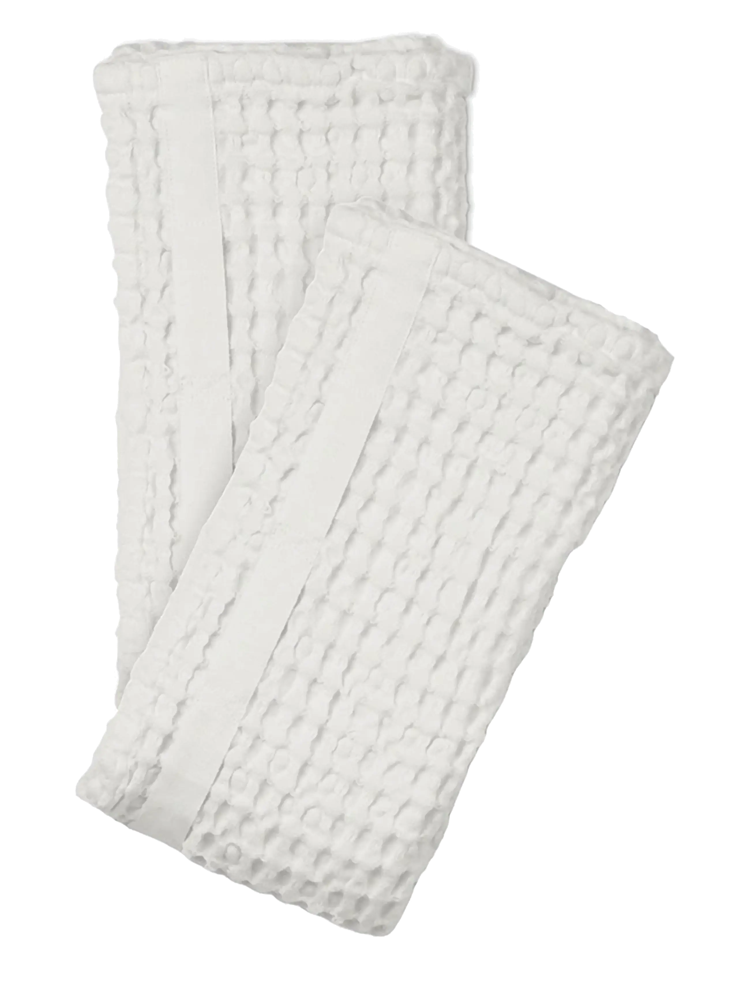 The Organic Company - Big Waffle Hand Towel (2 pack) - handdukar & badlakan - 200 natural white - 2