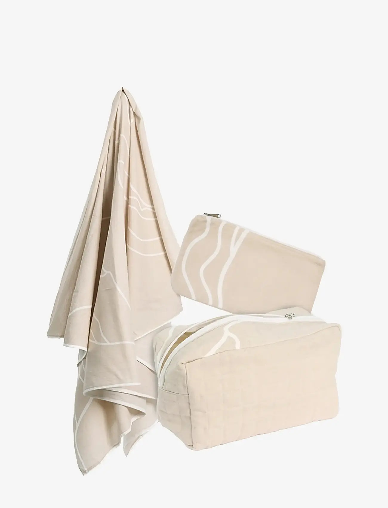The Organic Company RECONNECT bundle 1 (3 items) - Tekid ja padjad - 202 STONE / beige