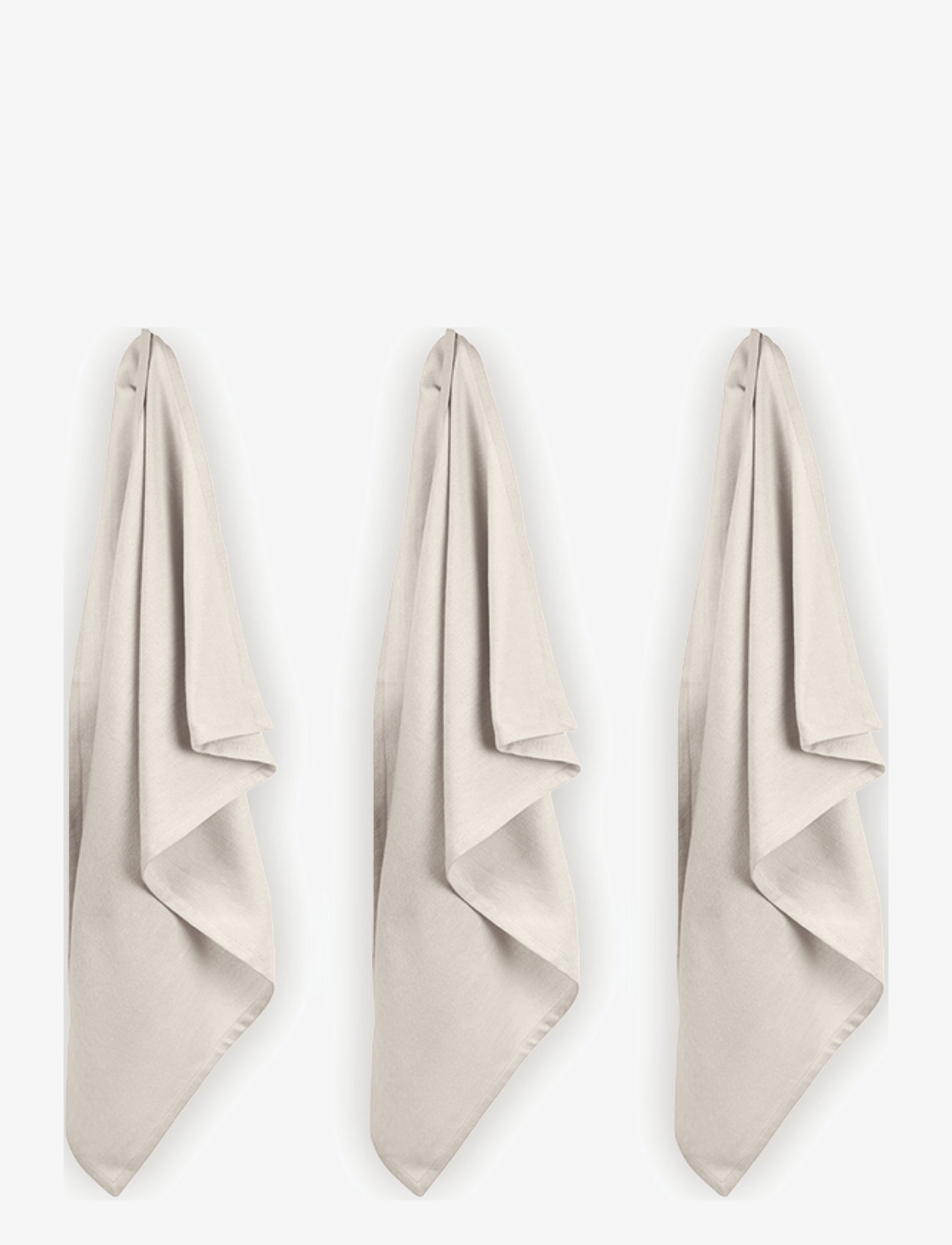 The Organic Company - Kitchen Towel (3 pack) - kökshanddukar - 202 stone - 0