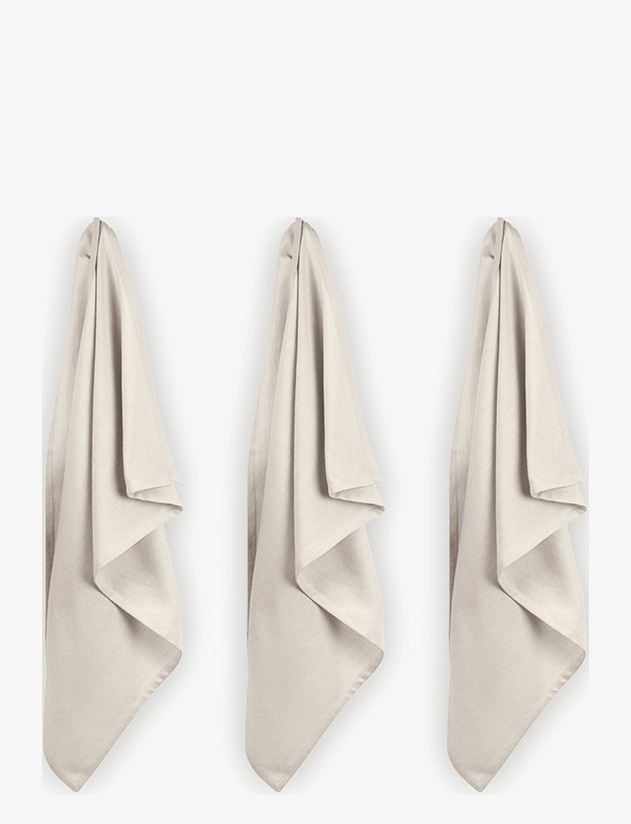 The Organic Company - Kitchen Towel (3 pack) - küchenhandtücher - 202 stone - 1