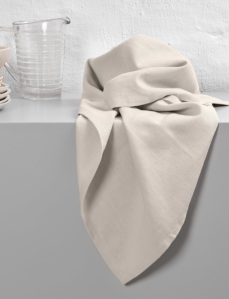 The Organic Company - Kitchen Towel (3 pack) - kökshanddukar - 202 stone - 2