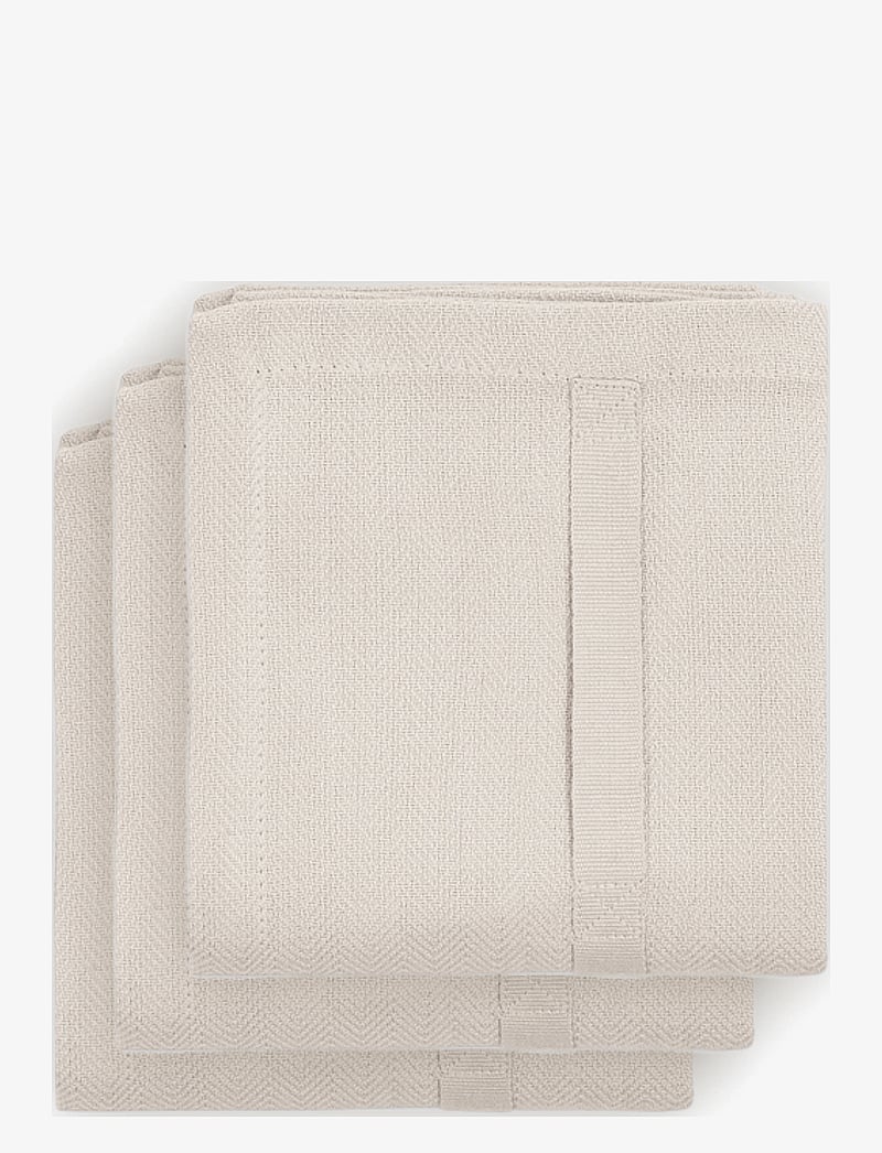 The Organic Company - Kitchen Towel (3 pack) - kökshanddukar - 202 stone - 1